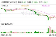 山鹰国际：上半年预盈9000万元-1.35亿元 同比扭亏