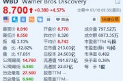 华纳兄弟涨超4.5% 或考虑拆分数字流媒体和制片部门