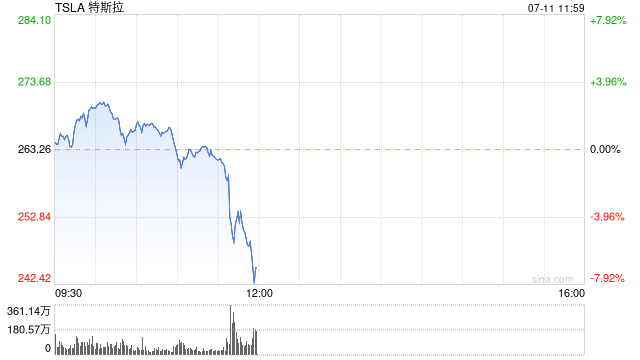股价连涨11天 特斯拉估值面临现实检验